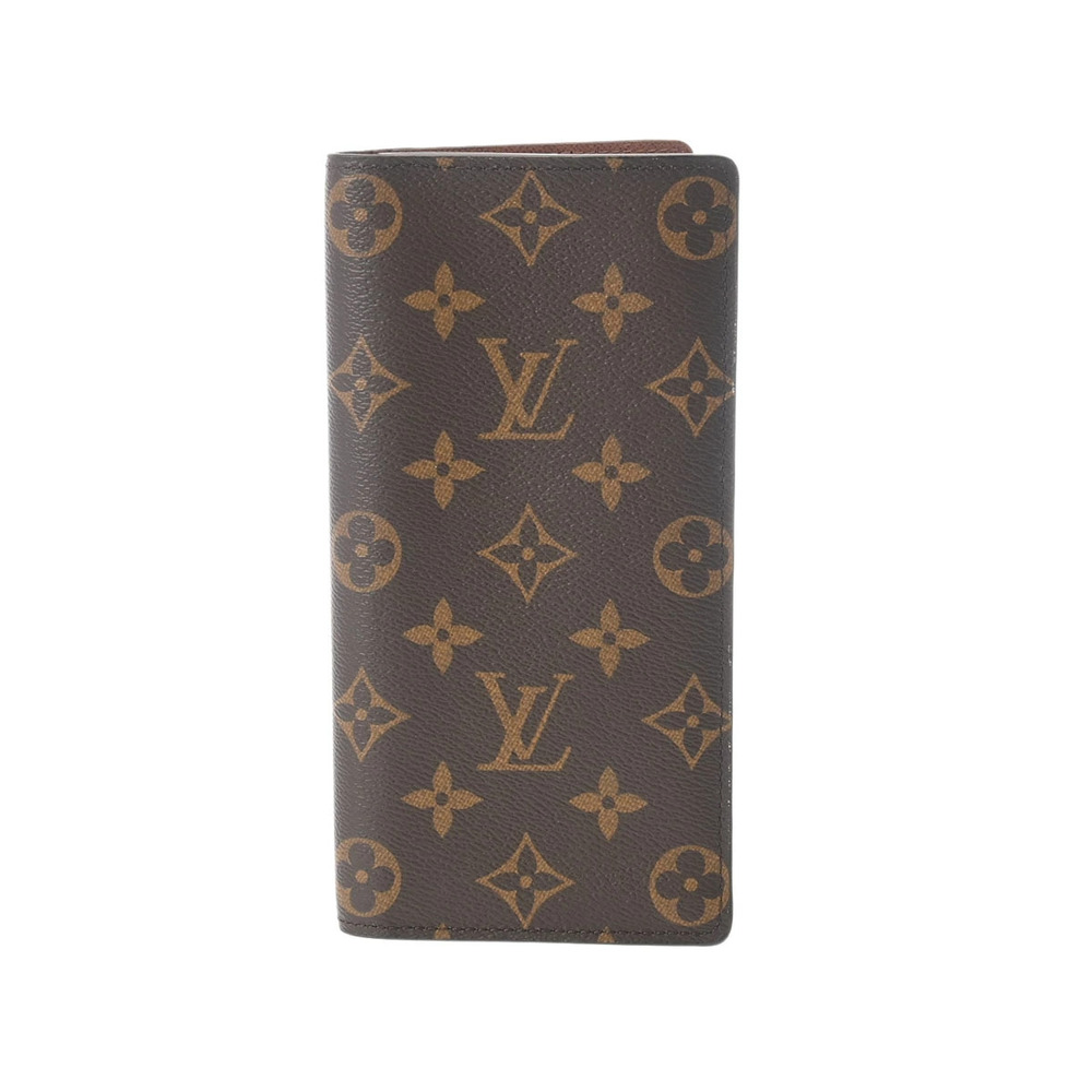 Louis Vuitton Wallet Long Monogram Brazza Portefeuille Brown Canvas - Picture 2 of 8